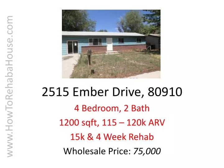 2515 ember drive 80910