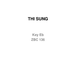 thi sung