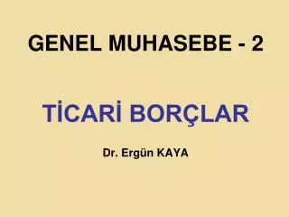 genel muhasebe 2