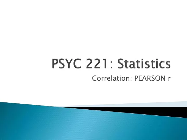 psyc 221 statistics