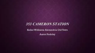 353 Cameron station