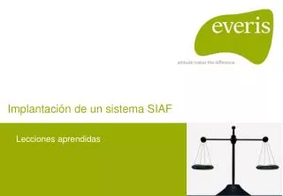 implantaci n de un sistema siaf