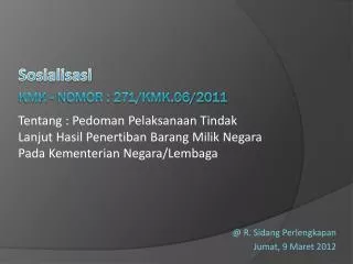 sosialisasi
