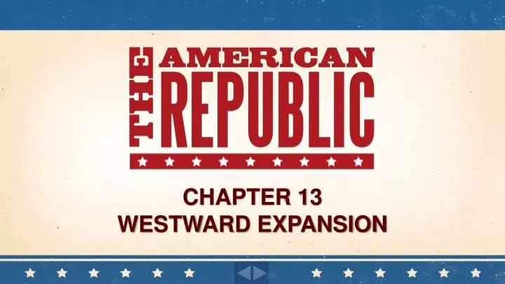 chapter 13 westward expansion