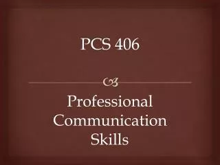 PCS 406