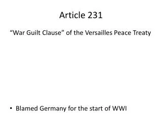 Article 231
