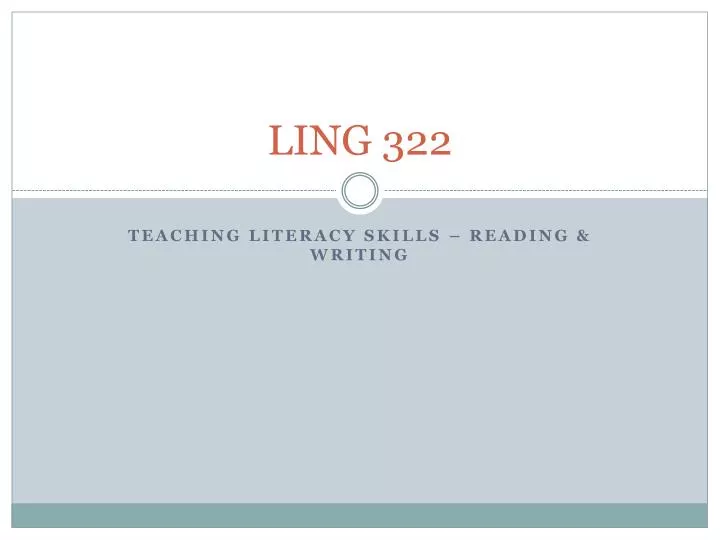 ling 322