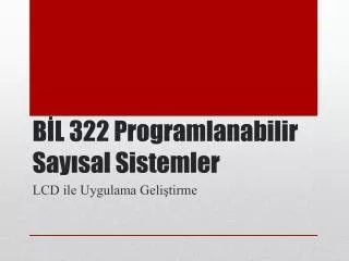 b l 322 programlanabilir say sal sistemler