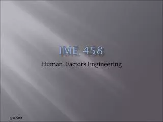 IME 458