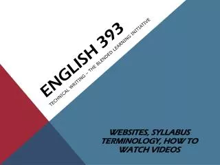 English 393