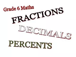 Grade 6 Maths