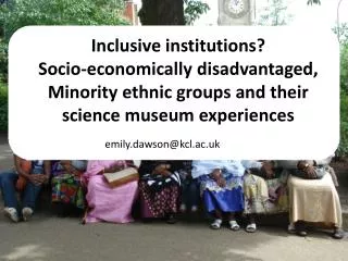 Inclusive institutions?