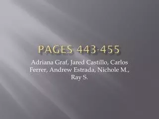 Pages 443-455