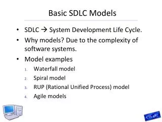 Basic SDLC Models