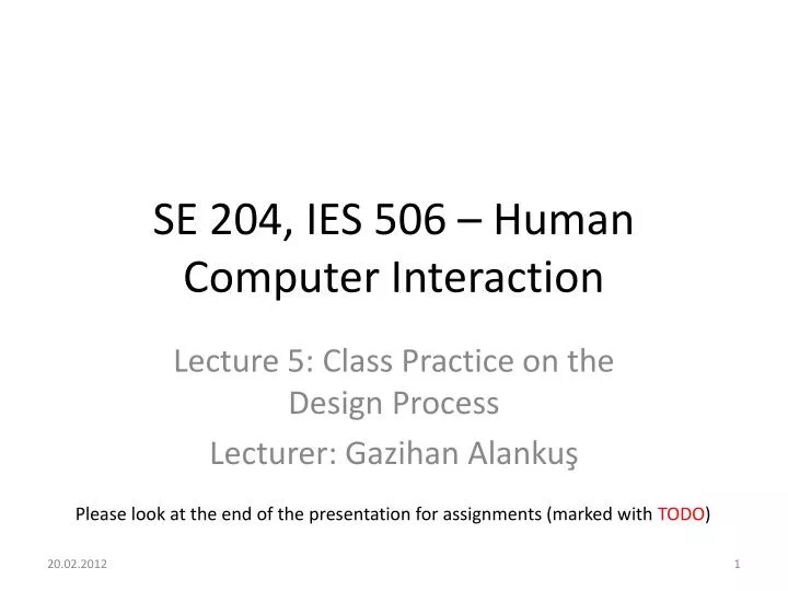 se 204 ies 506 human computer interaction