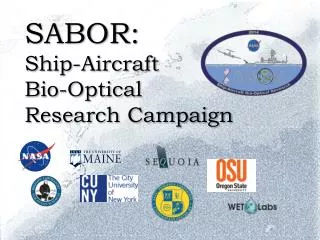 SABOR: Ship-Aircraft Bio-Optical Research Campaign
