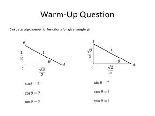 Warm-Up Question