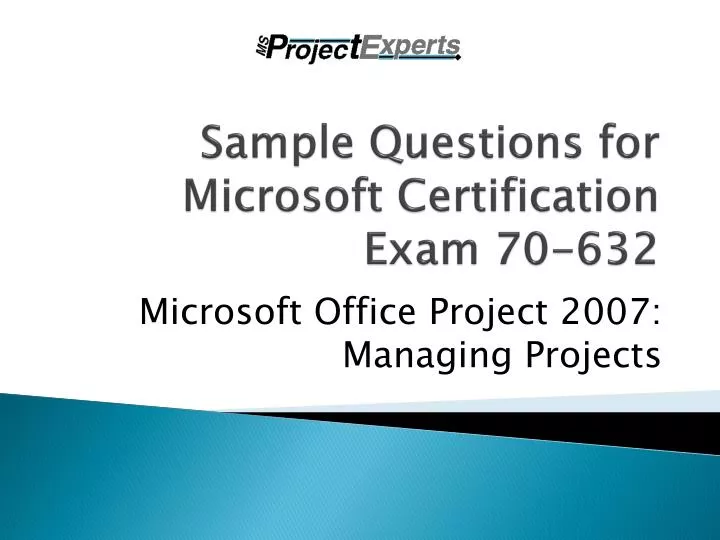 sample questions for microsoft certification exam 70 632