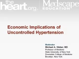 Economic Burden of Hypertension