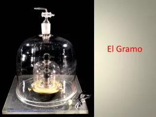 el gramo