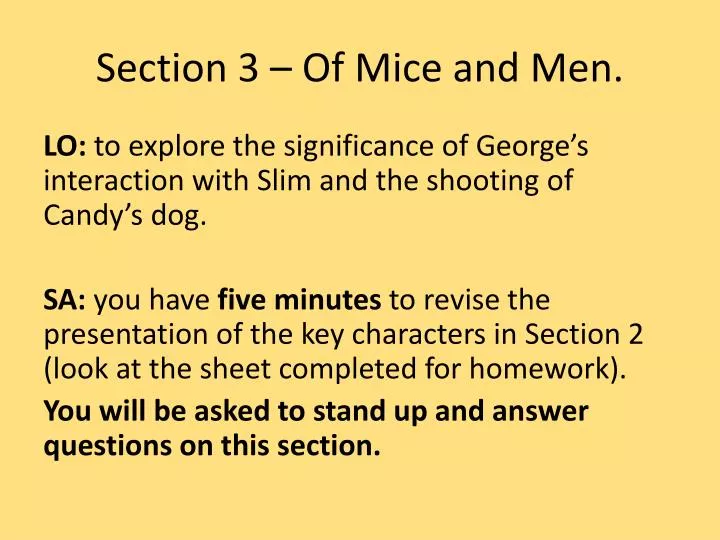 section 3 of mice and men