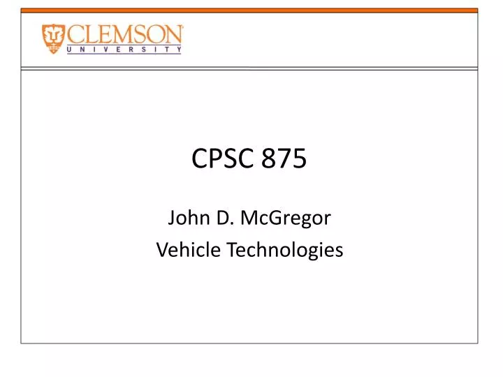 cpsc 875