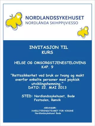 invitasjon til kurs
