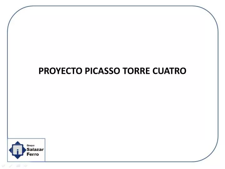 proyecto picasso torre cuatro