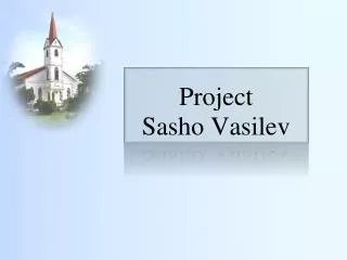 Project Sasho Vasilev