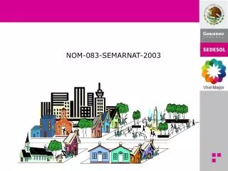 nom 083 semarnat 2003