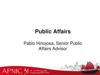 Public Affairs