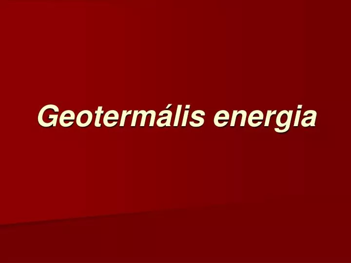 geoterm lis energia