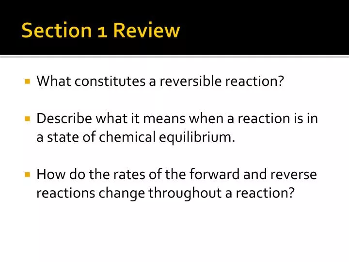 section 1 review