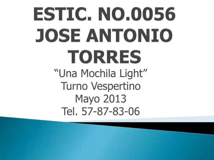 estic no 0056 jose antonio torres