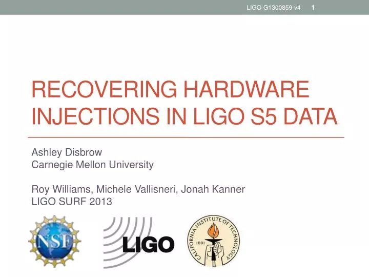 recovering hardware injections in ligo s5 data