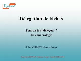 d l gation de t ches