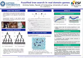 Fuzzified tree search in real domain games