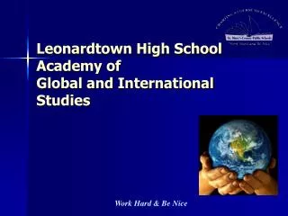 Leonardtown High School Academy of Global and International Studies