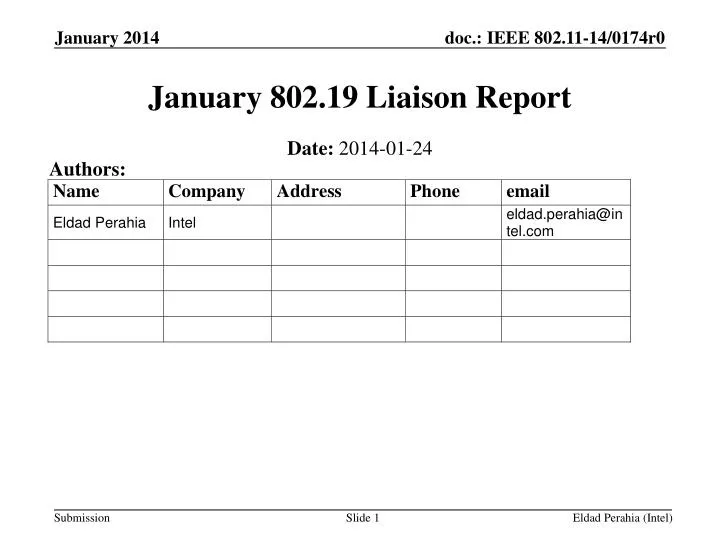 january 802 19 liaison report