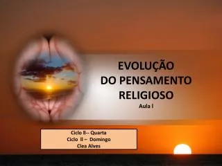 evolu o do pensamento religioso aula l