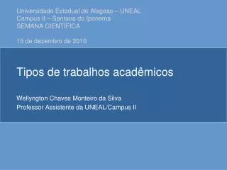 tipos de trabalhos acad micos