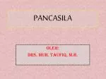 PANCASILA - slide 1