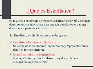 qu es estad stica