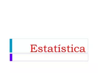 estat stica