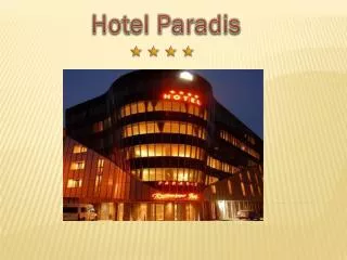 Hotel Paradis