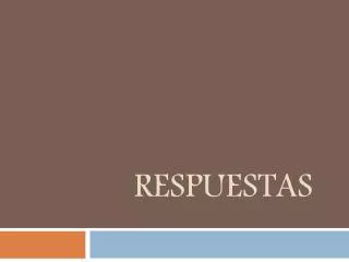 respuestas