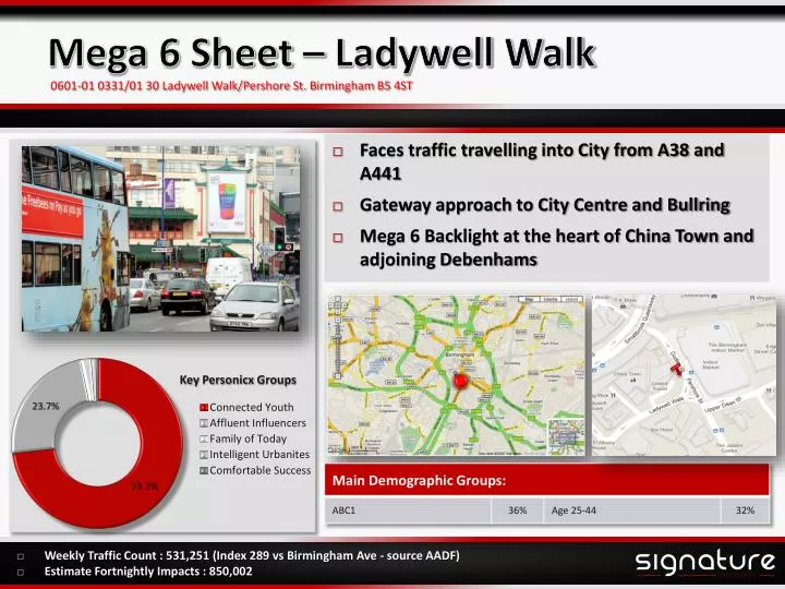 mega 6 sheet ladywell walk