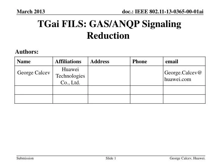 tgai fils gas anqp signaling reduction