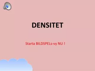 densitet