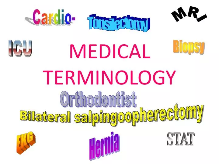 medical terminology